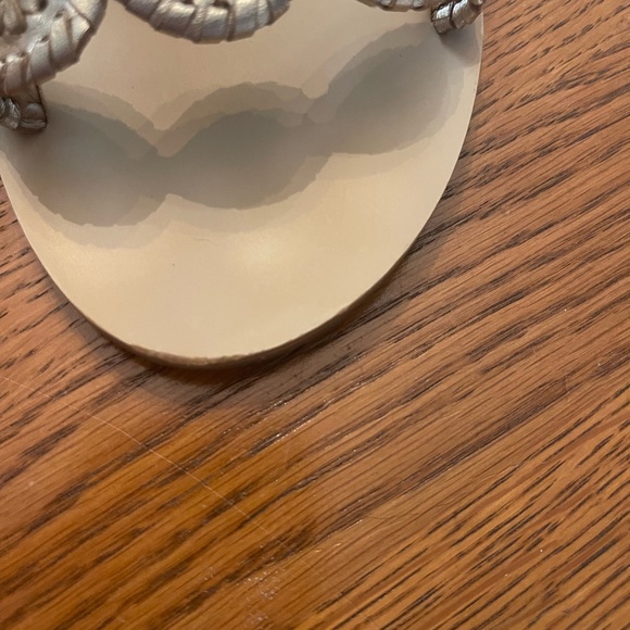 Jack Rogers Lauren 2 Strap Sandal in Platinum - Picture 3 of 8